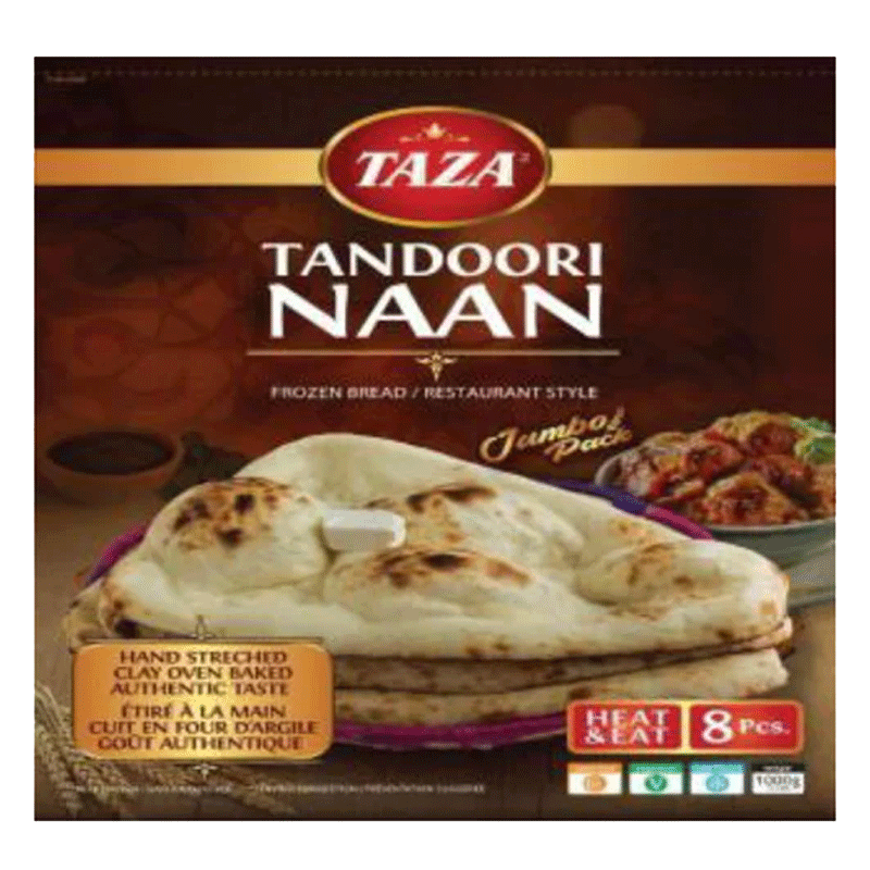 Picture of Taza Tandoori Naan FRZ - 425g