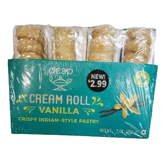 Picture of Deep Vanilla Cream Roll-200g