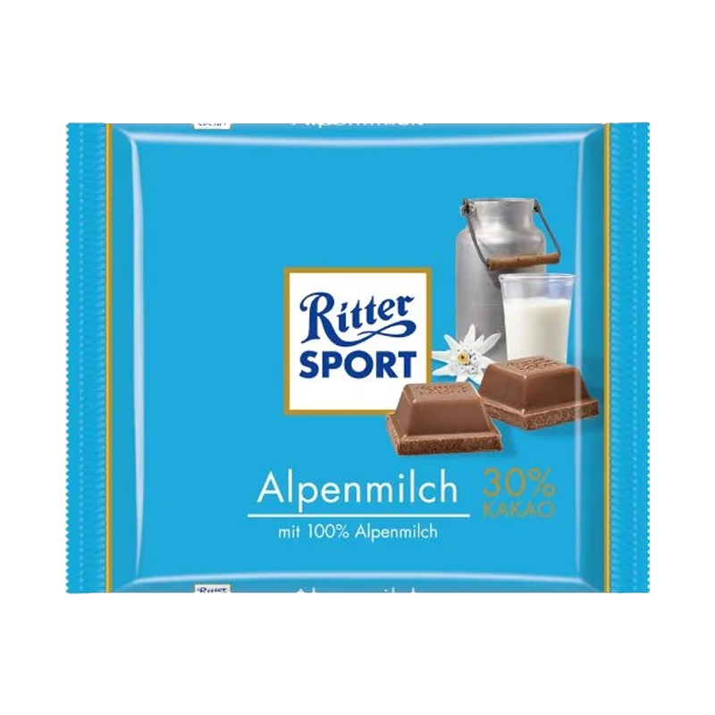 Picture of Ritter Sport Alpenmilch - 100gms