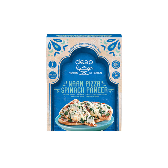 Picture of Deep Naan Pizza Spinach & Paneer FRZ - 258g