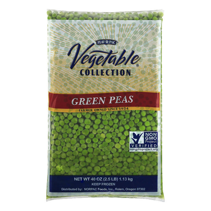 Picture of Flav R Pac Green Peas - 2.5lb