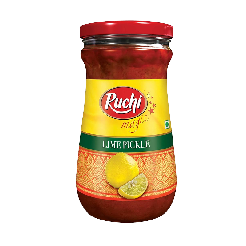 Picture of Ruchi Lime Pickle Without Garlic - 300g 