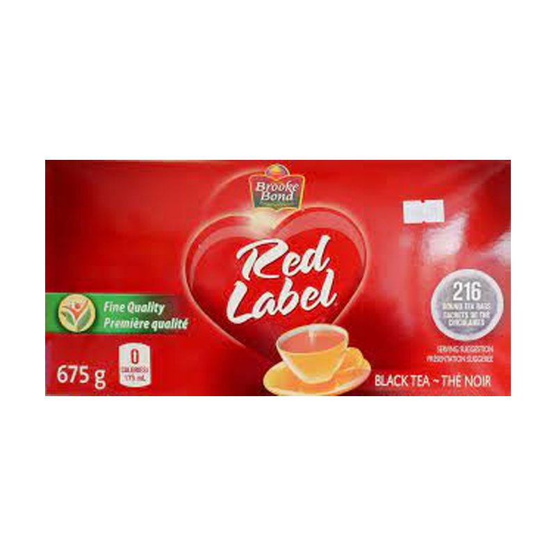 Picture of Brooke Bond Red Label Tea Bags - 216*675g