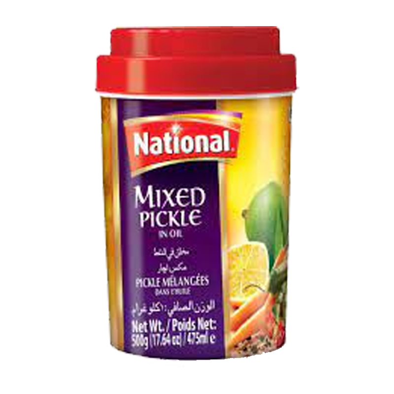 Picture of National Mixed Pickle - 500g