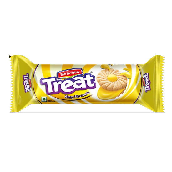 Picture of Britannia Treat Pineapple Cream-120g