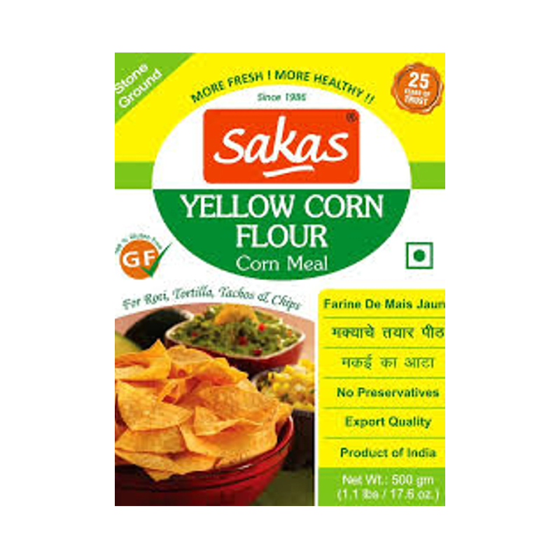 Picture of Sakas Yellow Corn FLour-500g