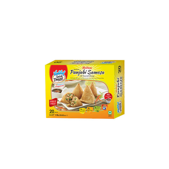 Picture of Vadilal Medium Punjabi Samosa-1.1kg*20