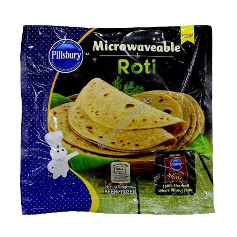 Picture of Pilsbury Microwavable Multigrain Roti FRZ - 538*12