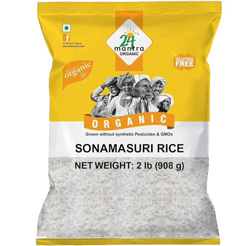 Picture of 24 LM Sona masoori Rice - 2lb