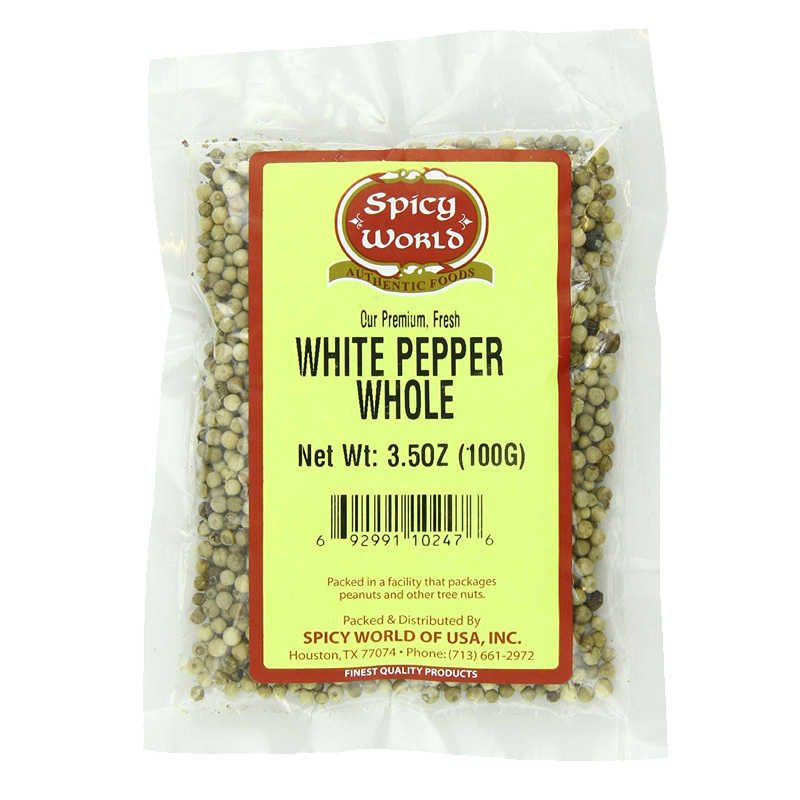 Picture of Spicy World White Pepper - 100g