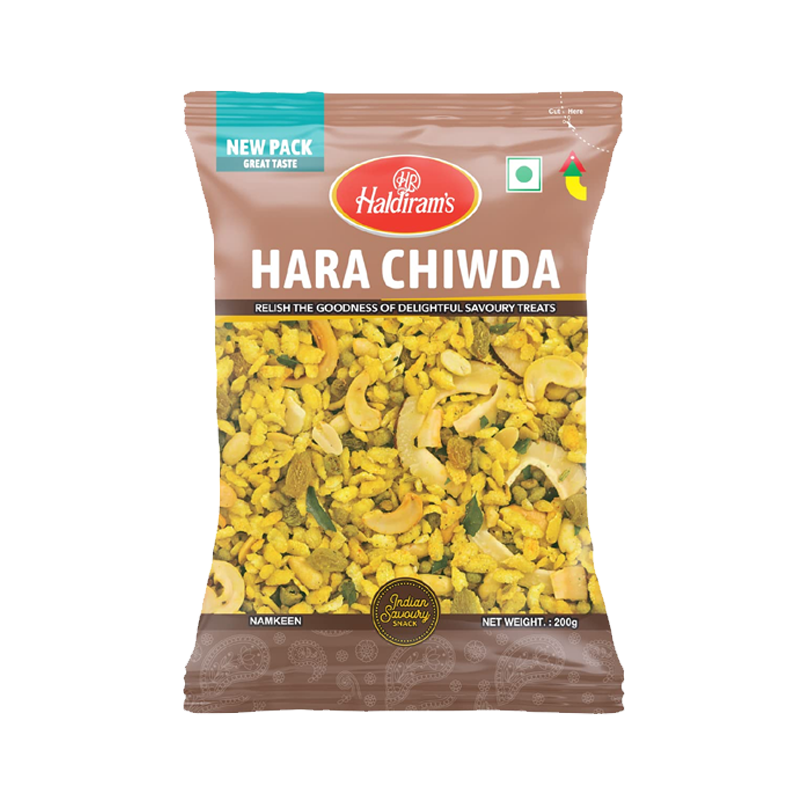 Picture of Haldirams Hara Chiwda - 200g