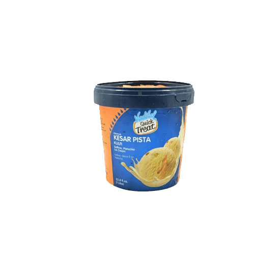 Picture of Vadilal Kesar Pista Kulfi Ice Cream - 1lt