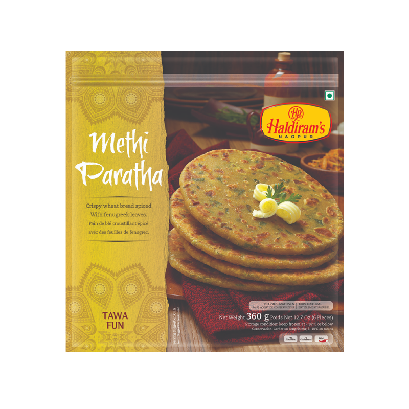 Picture of Haldirams Paratha Methi FRZ - 360g*6