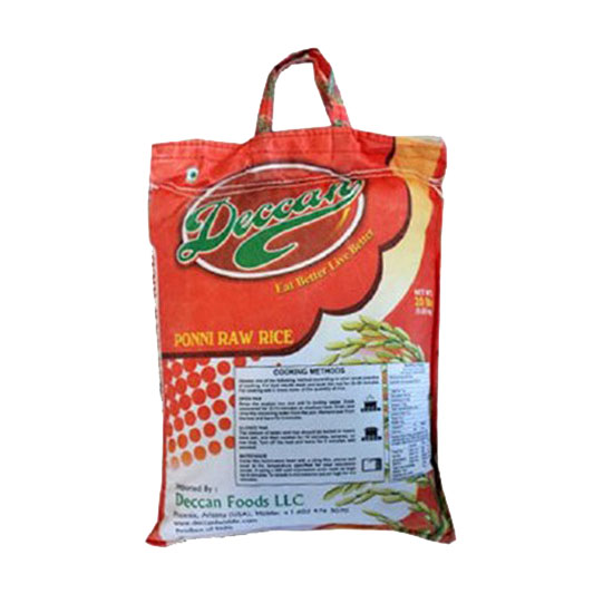 Picture of Deccan Ponni Raw Rice-20lb