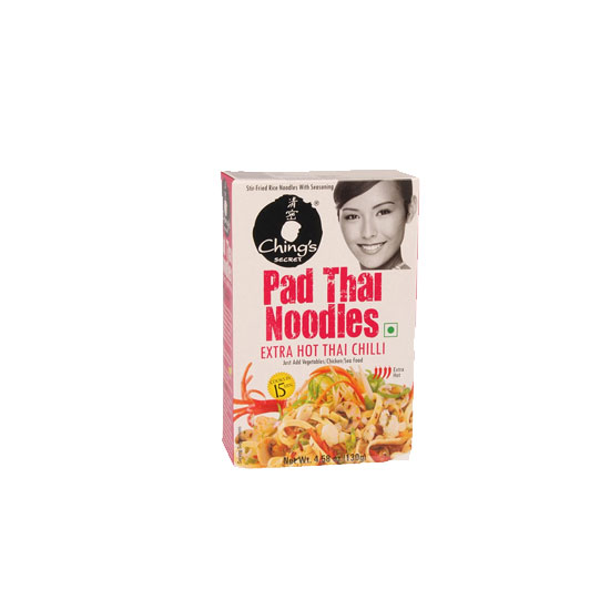 Picture of Chings Pad Thai Noodles Extra Hot Thai Chilli-130g