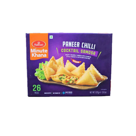 Picture of Haldirams Paneer Chilli Cocktail Samosa FRZ-520g