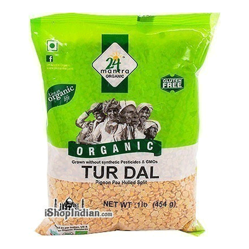 Picture of 24 Mantra Organic Tur Dal - 1lb