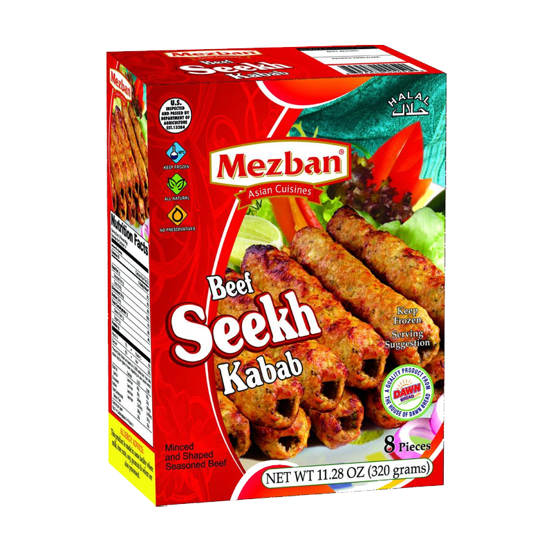 Picture of Mezban Beef Seekh Kabab FRZ - 320g