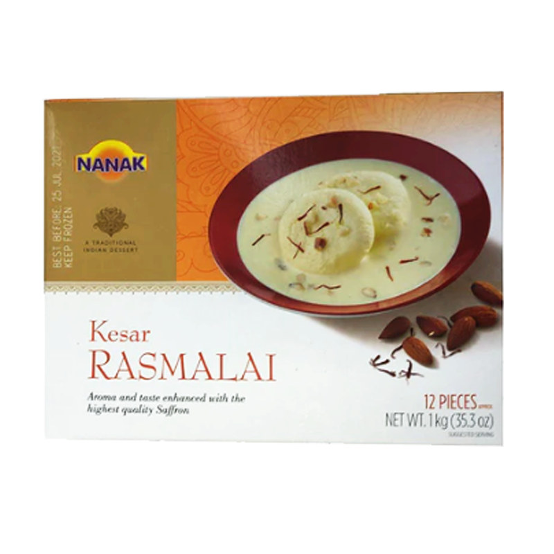 Picture of Nanak Kesar Rasmalai FRZ - 1kg