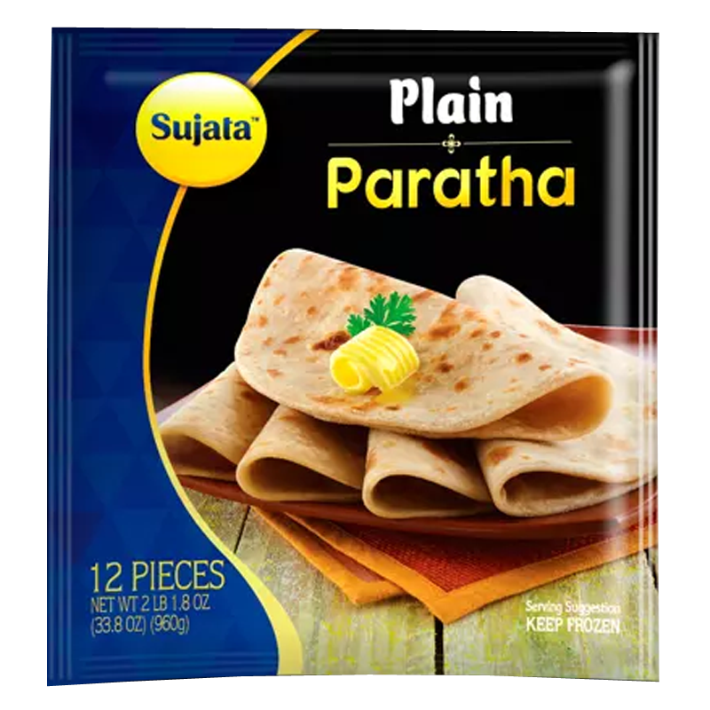 Picture of Sujata Plain Paratha FRZ - 4lb*24