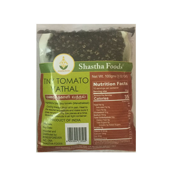 Picture of Shastha Tiny Tomato Vathal-100g