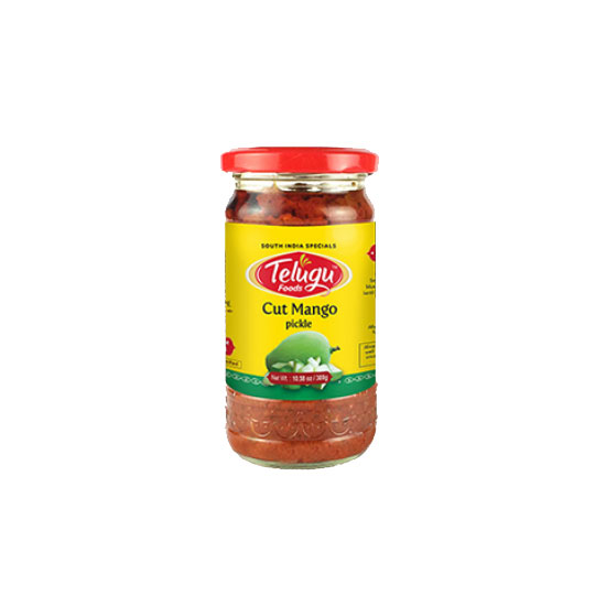 Picture of Telugu Cut Mango Pickle Garlic-300g