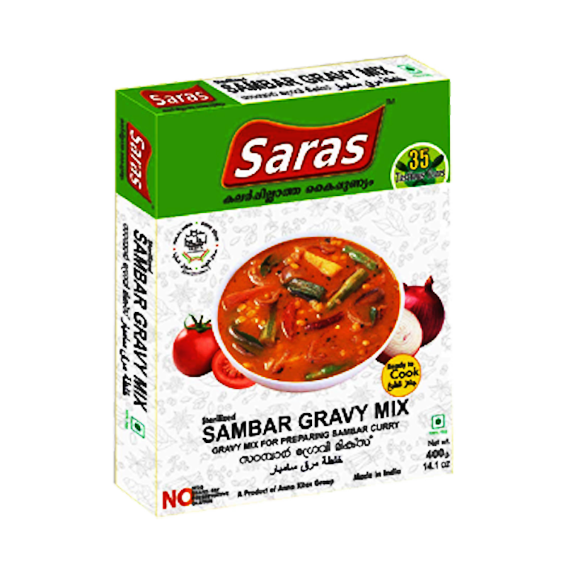 Picture of Saras Sambar Gravy Mix - 400g