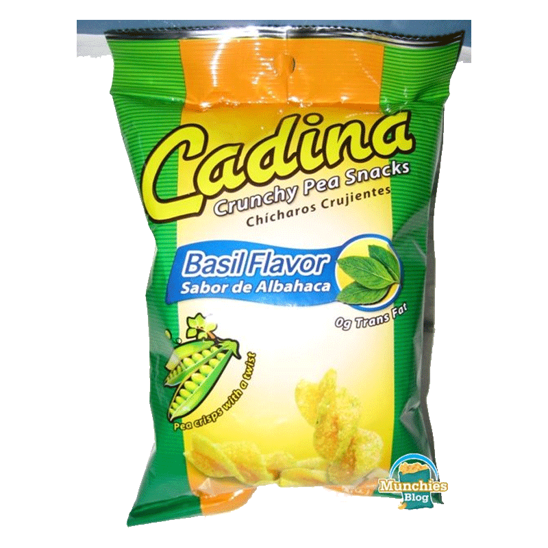 Picture of Cadina Pea Snack Basil - 60g