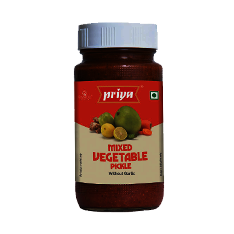 Picture of Priya Mixed Veg Pickle WG - 300g