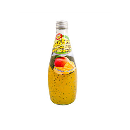 Picture of Honey Bee Basil Seed Drink Mango Flavor-290ml