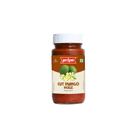 Picture of Priya Cut Mango W/O Garlic Pickle - 300g