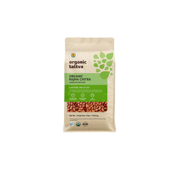 Picture of Tattva Organic Rajma Chitra - 4lbs