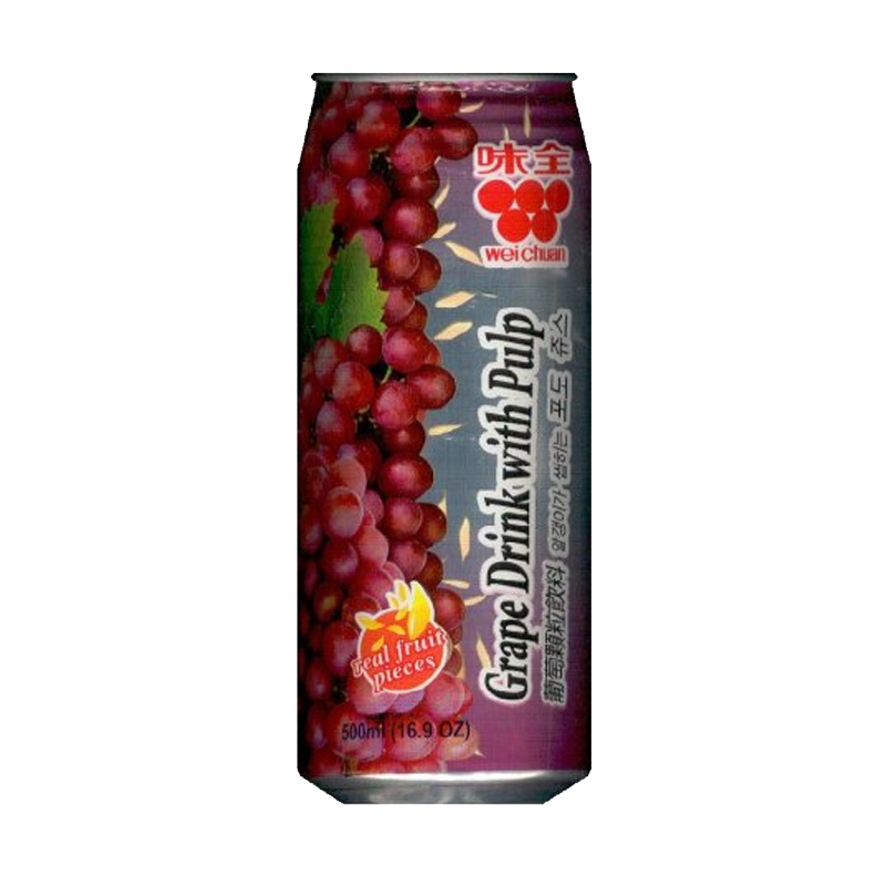 Picture of Wei Chuan Grape Drink With Pulp - 500ml