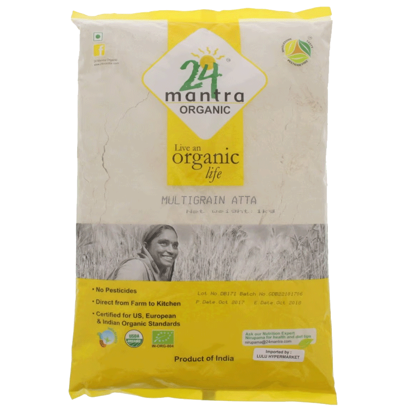 Picture of 24 Mantra Organic Atta Multigrain - 2lb