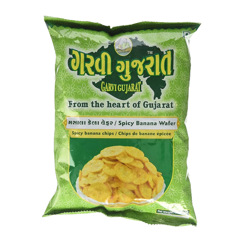 Picture of Garvi Gujarat Spicy Banana Wafers - 180g