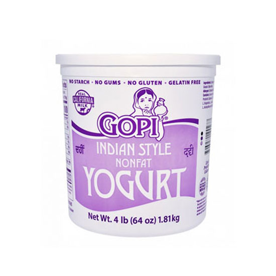 Picture of Gopi Yogurt Non Fat - 4lb