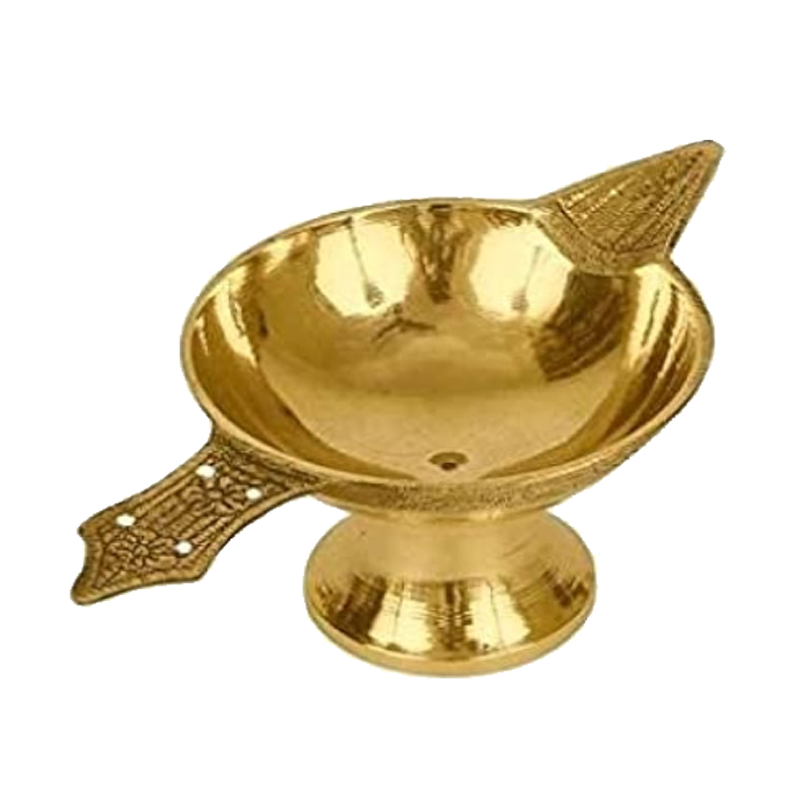 Picture of S Brass Copper Diya Pln M-1pcs