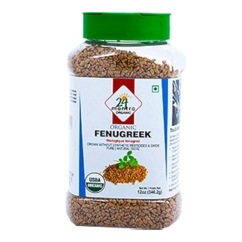 Picture of 24 Mantra Organic Fenugreek - 12oz