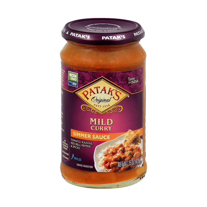 Picture of Pataks Mild Curry Sauce- 14.5oz