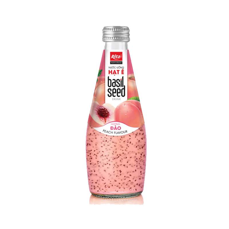 Picture of Pardesi Basil Seed Peach Drink - 290ml