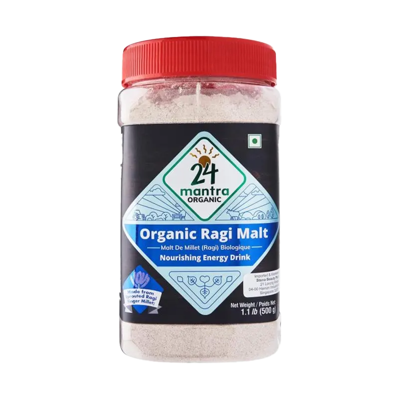 Picture of 24 Mantra Organic Ragi Malt - 1.1Lb