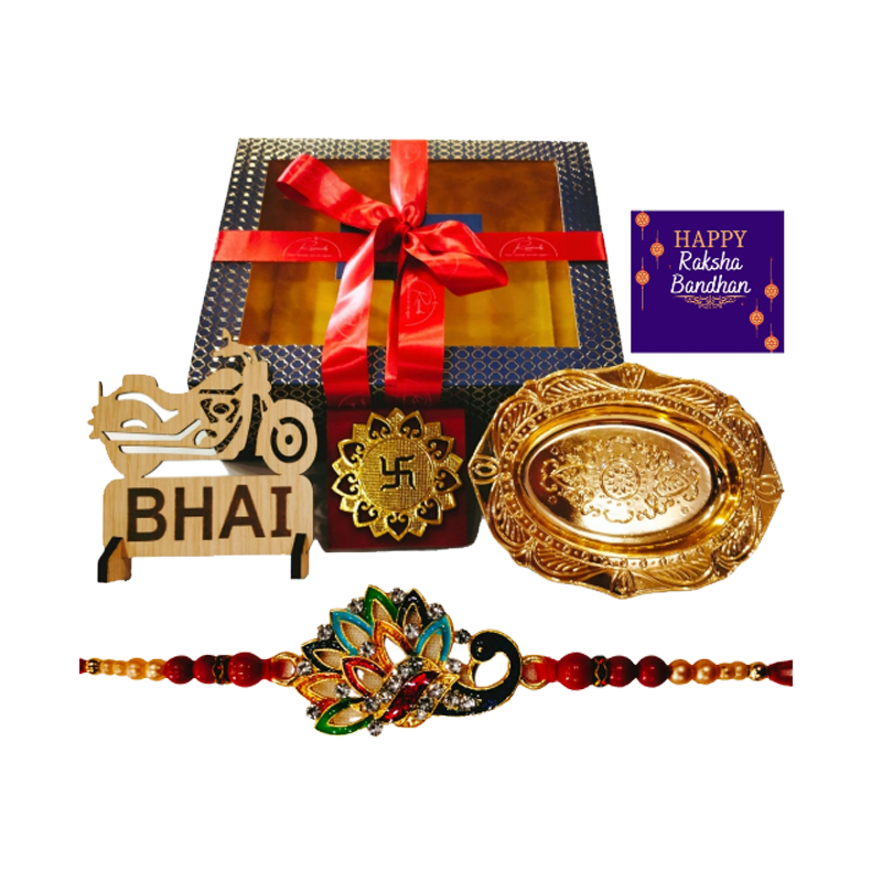 Picture of Rakhi Gift With Plate