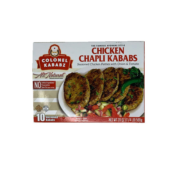 Picture of Colonel Kababz Chicken Chapli Kababs FRZ - 545g*10