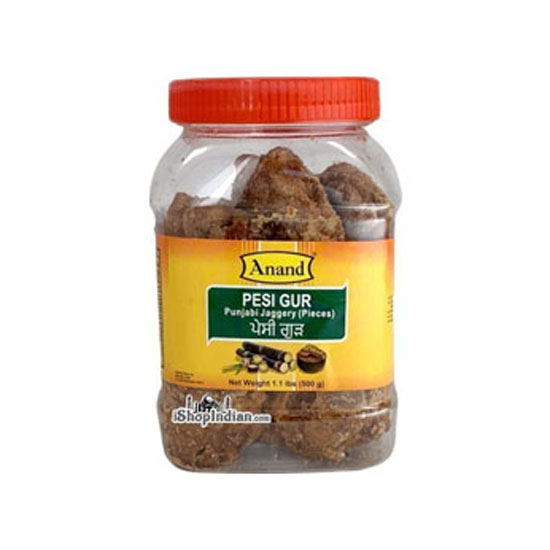 Picture of Anand Pesi Gur Punjabi Jaggery-500g