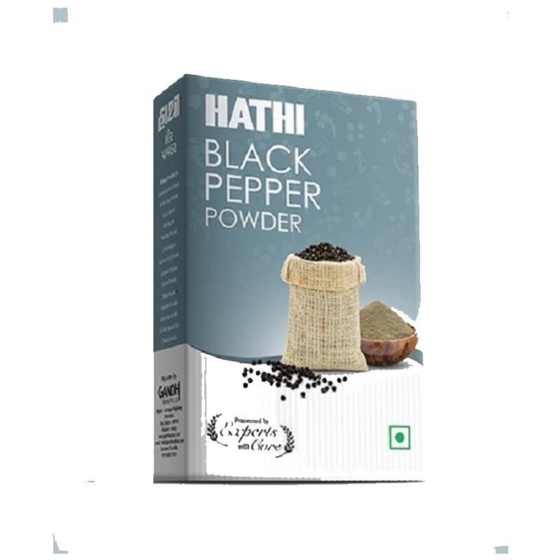 Picture of Hathi Black Pepper Whole - 100g