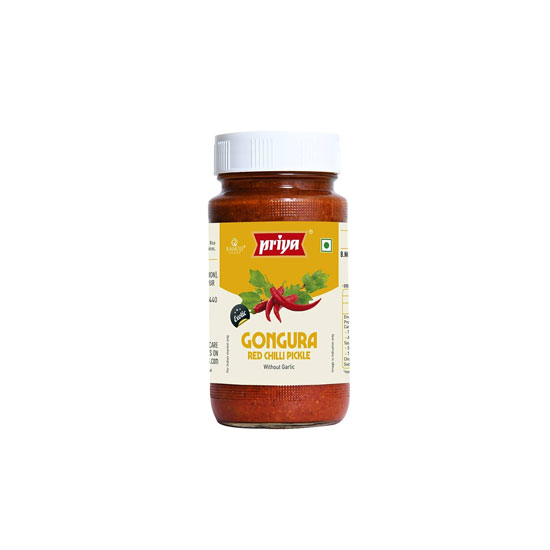 Picture of Priya Gongura Red Chilli W/O Garlic - 300g