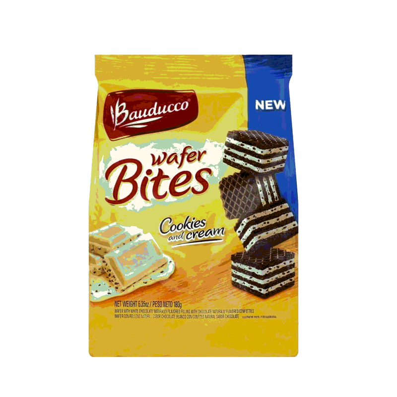 Picture of Bauducco Wafer Bites Cookies -180g