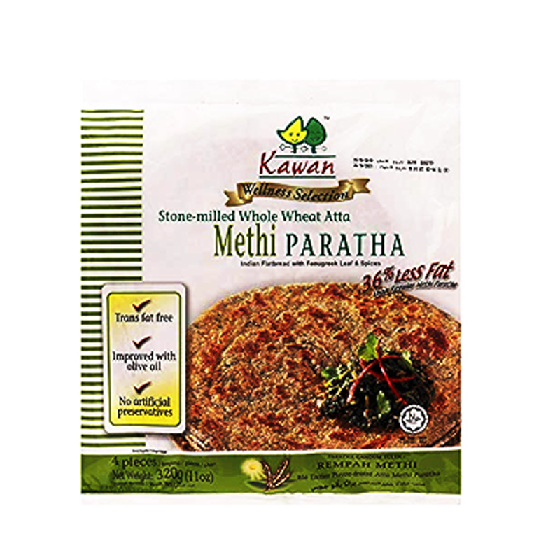 Picture of Kawan Whole Wheat Methi Paratha FRZ - 320g*4