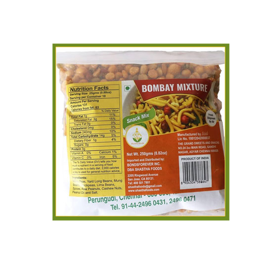 Picture of Grand Sweets And Snacks Mayuri Bombay Mixture-250g