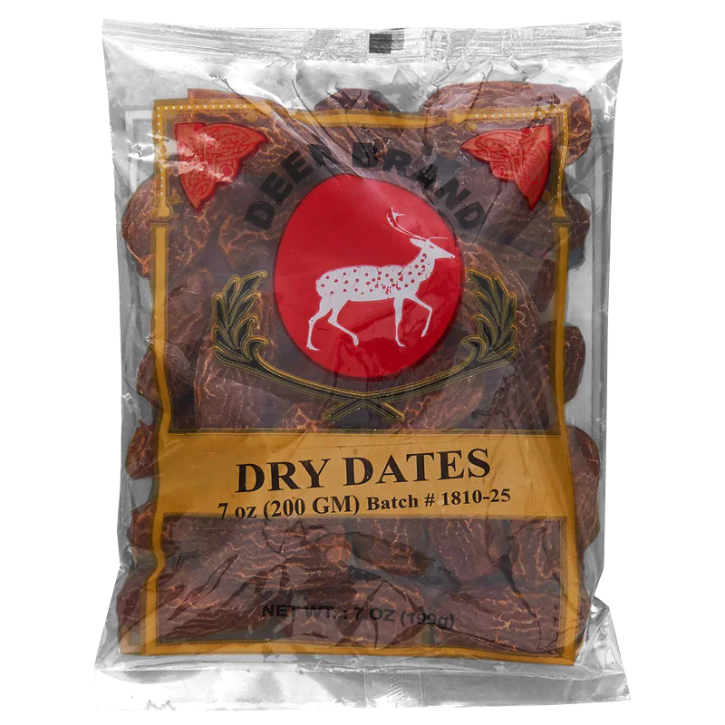 Picture of Deer Dry Dates - 14oz